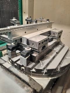 CNC Fräsmaschine Rundtisch Welle